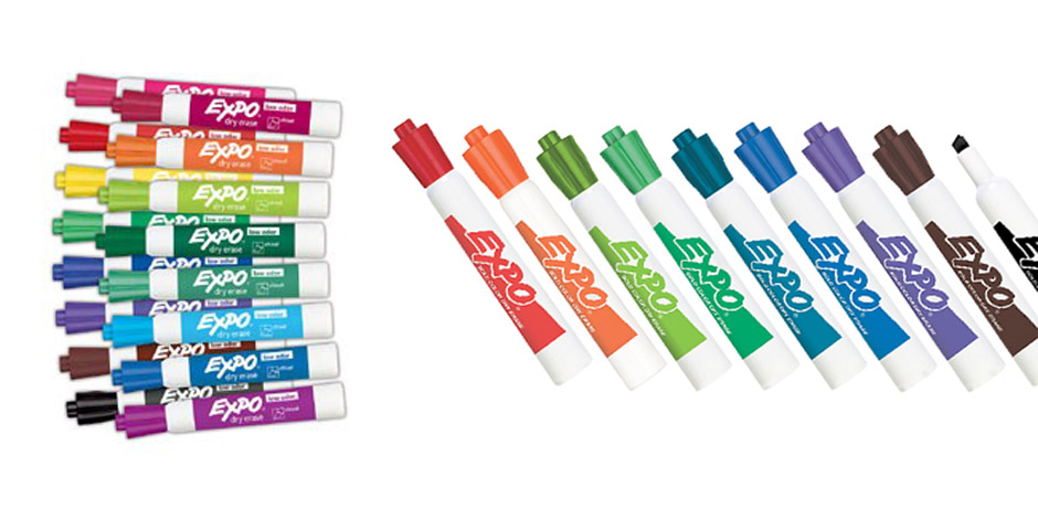 whiteboard markers