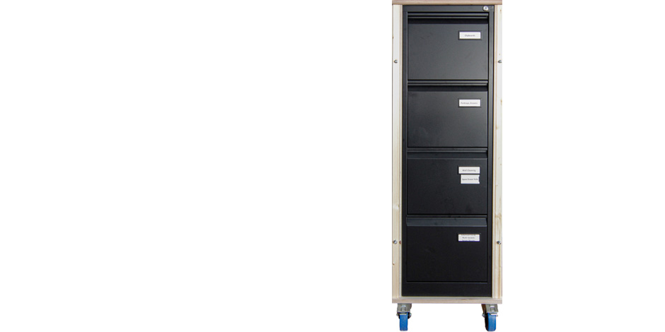stationery production trolley tower